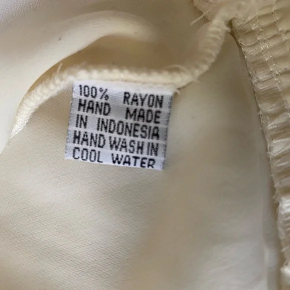 Raven Bustier style Jacket White Sateen with Black Characters size M - Picture 6 of 14